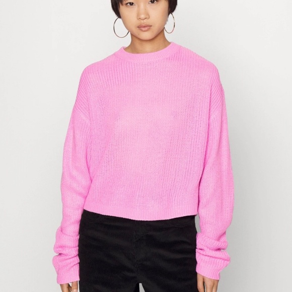 NWT ONLY OUR STORY ONLMALAVI CROPPED PULLOVER SZ M - Picture 8 of 8